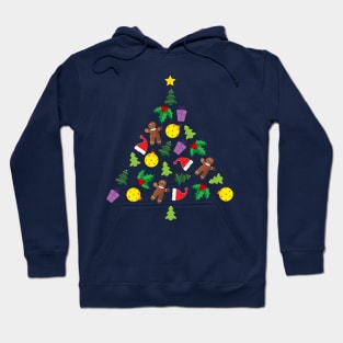 Colorful Christmas tree Hoodie